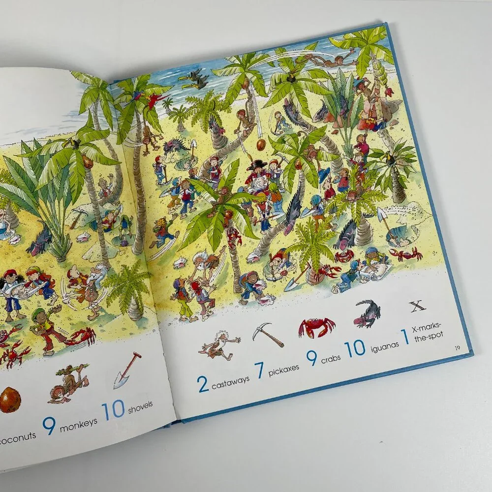 🍋 4/$20  Usborne 1001 Pirate Things to Spot | Kids Books Childrens Books - Picture 4 of 7